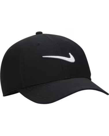 NIKE CAPPELLINO DRI-FIT NERO LOGO BIANCO FB5625-010