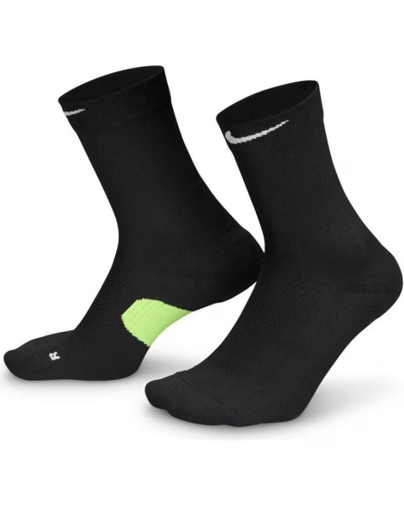 NIKE Calcetines Run Midweight Negro Hv6924-010