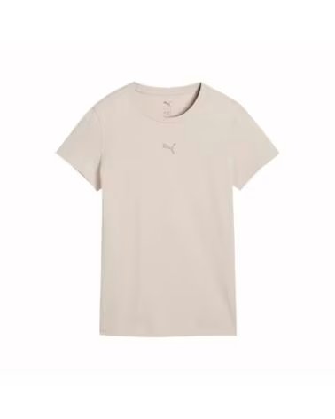 T-SHIRT PUMA ESS CENTERED POUR FEMME BEIGE 692916-82
