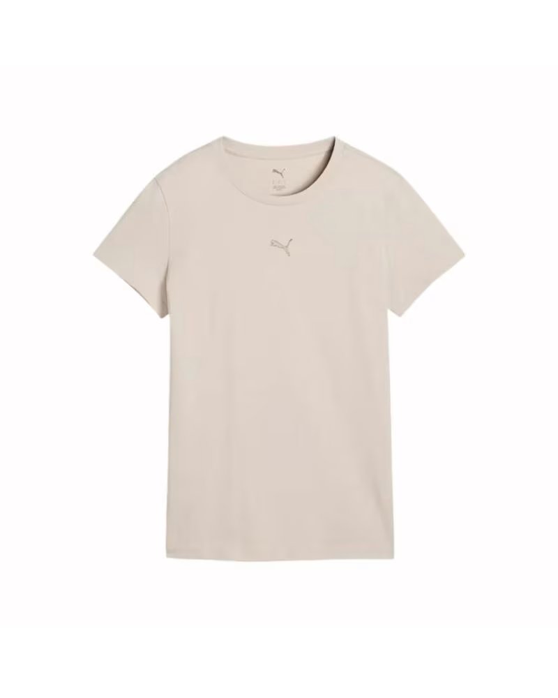 T-SHIRT PUMA ESS CENTERED POUR FEMME BEIGE 692916-82