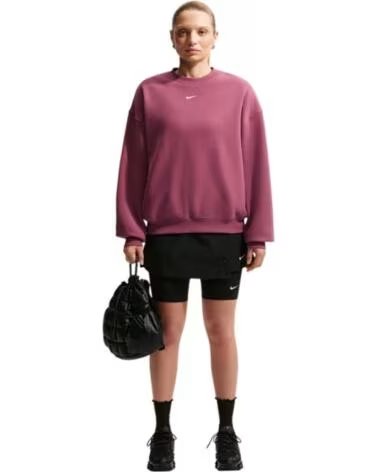 NIKE SWEAT-SHIRT STUDIO FLC FEMME BORDEAUX IM8082-654