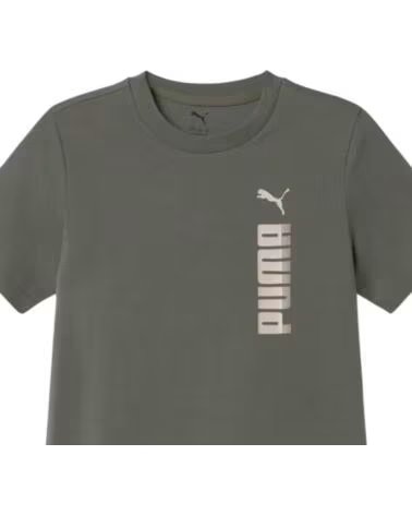 PUMA T-SHIRT ESS GRAPHIC GRÜN KINDER 694946-86