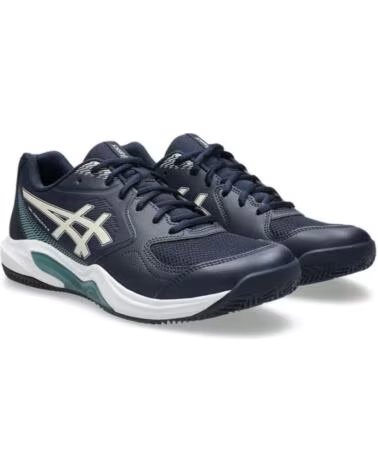 ASICS Zapatillas De Padel Gel-Dedicate 9 Midnight-Oatmeal en azul para hombre MIDNIGHT-OATMEAL
