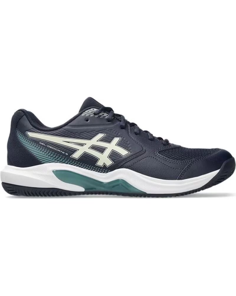 ASICS Zapatillas De Padel Gel-Dedicate 9 Midnight-Oatmeal en azul para hombre MIDNIGHT-OATMEAL