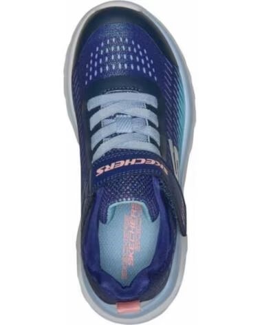SKECHERS Zapatillas Boundless Color Blitz Azul Marino 303599L-Nvmt Sneaker Casual Nino Nina AZUL MARINO