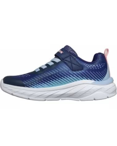 SKECHERS Zapatillas Boundless Color Blitz Azul Marino 303599L-Nvmt Sneaker Casual Nino Nina AZUL MARINO
