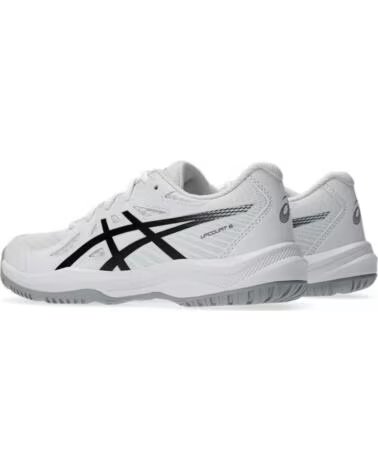 ASICS SCHUHE UPCOURT 6 GS WHITE-BLACK UNISEX 1074A045-101 BLANCO