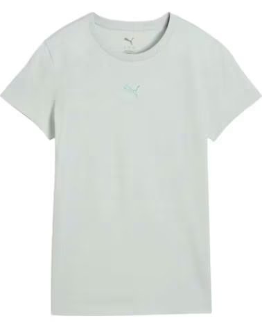 PUMA Camiseta Essentials Cat Logo Verde Creme De Mint 692916-29 Casual Mujer VERDE