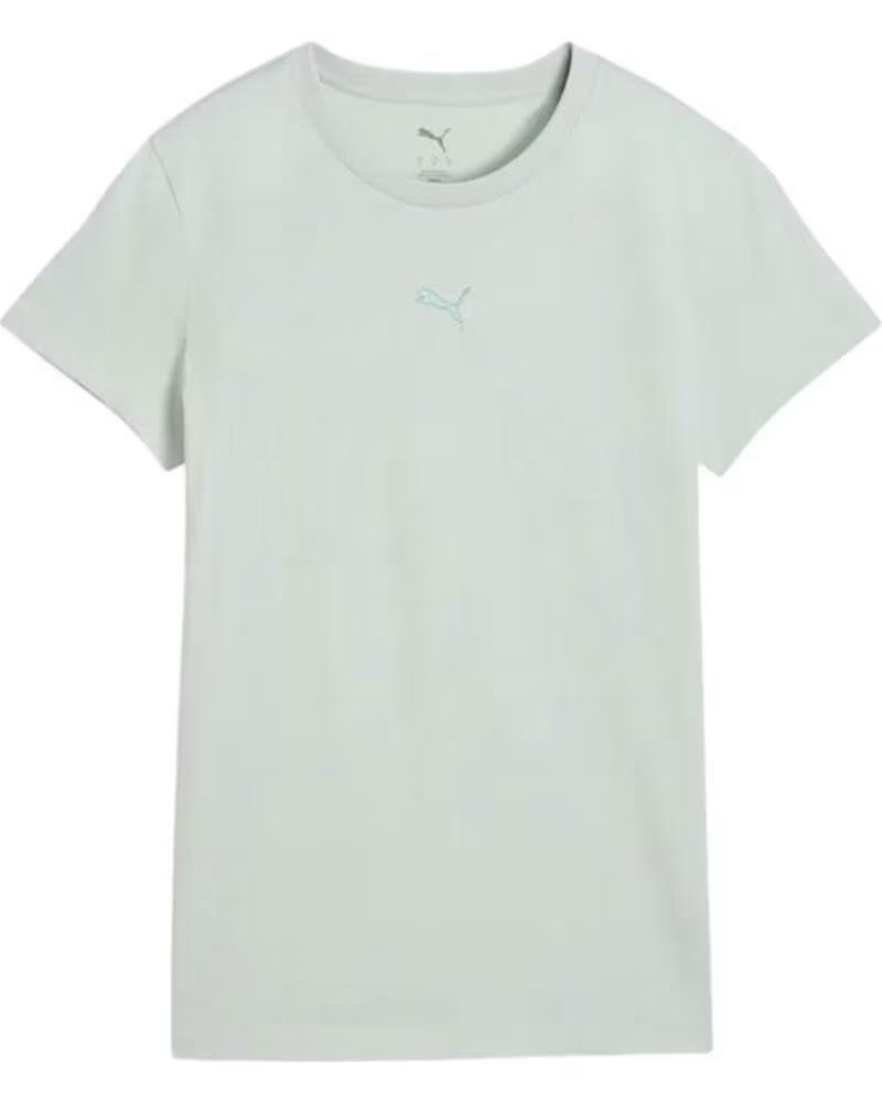 PUMA Camiseta Essentials Cat Logo Verde Creme De Mint 692916-29 Casual Mujer VERDE