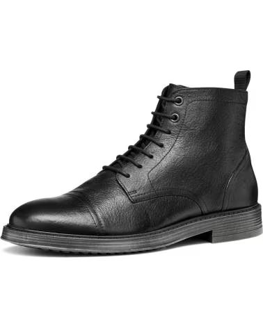 GEOX U56LWE 00046 U HENREYS C9999 BOTAS DE COURO PARA HOMEM BLACK
