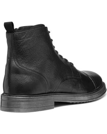 GEOX U56LWE 00046 U HENREYS C9999 BOTAS DE COURO PARA HOMEM BLACK