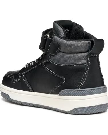 BASKETS MONTANTES ENFANT GEOX J WASHIBA BATMAN J56LQG 05411 C0495 BLACK-GOLD