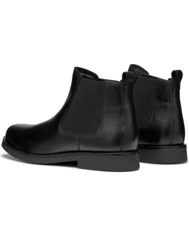 STIVALETTI CHELSEA GEOX U2658A CLAUDIO IN PELLE NERA C9999 BLACK