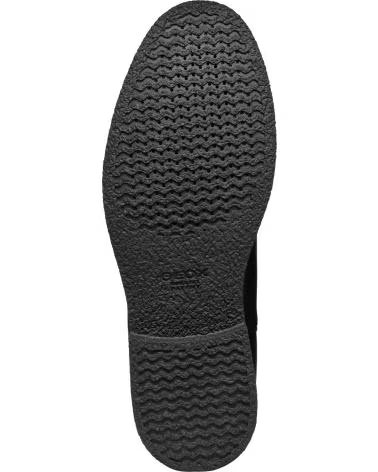 STIVALETTI CHELSEA GEOX U2658A CLAUDIO IN PELLE NERA C9999 BLACK