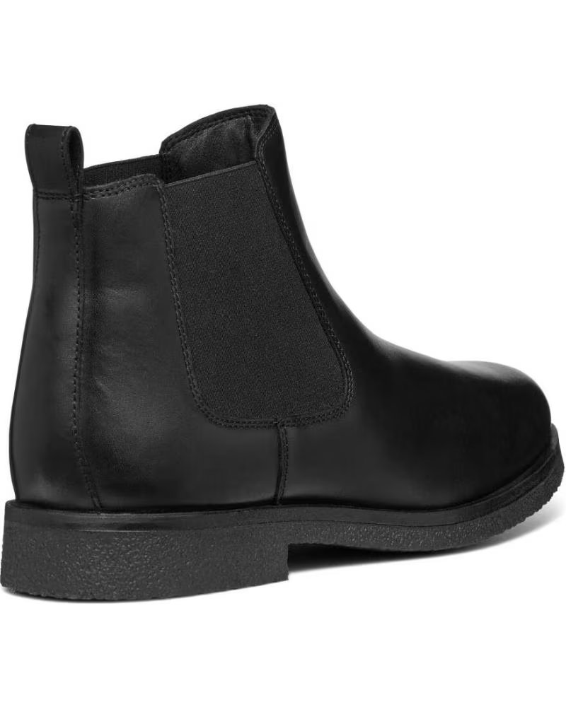 STIVALETTI CHELSEA GEOX U2658A CLAUDIO IN PELLE NERA C9999 BLACK