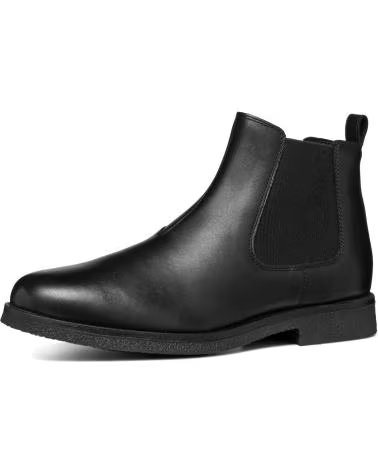 STIVALETTI CHELSEA GEOX U2658A CLAUDIO IN PELLE NERA C9999 BLACK