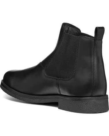 STIVALETTI CHELSEA GEOX U2658A CLAUDIO IN PELLE NERA C9999 BLACK