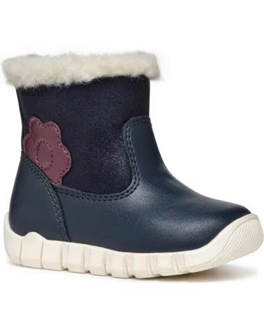 STIVALETTI GEOX B4658B IUPIDOO CF4F8 PER BAMBINA NAVY-PRUNE