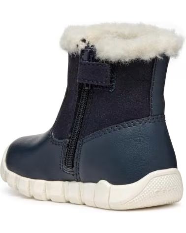 STIVALETTI GEOX B4658B IUPIDOO CF4F8 PER BAMBINA NAVY-PRUNE