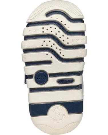 KINDERSNEAKER GEOX B IUPIDOO C4262 IN JEANS UND NAVY JEANS-NAVY