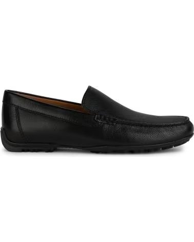 MOCASSINI IN PELLE GEOX U KOSMOPOLIS GRIP C9999 BLACK U45CFA 00046