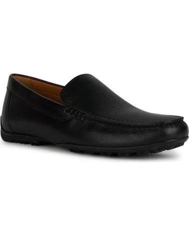 MOCASSINI IN PELLE GEOX U KOSMOPOLIS GRIP C9999 BLACK U45CFA 00046