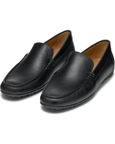 MOCASSINI IN PELLE GEOX U KOSMOPOLIS GRIP C9999 BLACK U45CFA 00046