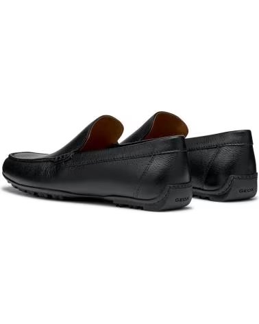 MOCASSINI IN PELLE GEOX U KOSMOPOLIS GRIP C9999 BLACK U45CFA 00046