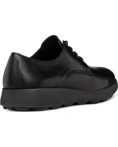 GEOX U SPHERICA EC10 SCARPE IN PELLE UOMO U45GHA 00043 C9997 BLACK