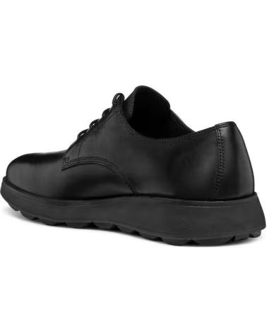 GEOX U SPHERICA EC10 SCARPE IN PELLE UOMO U45GHA 00043 C9997 BLACK