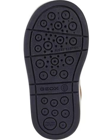 GEOX B2543A B TROTTOLA KARAMELL UND MARINEBLAU C5GF4 CARAMEL-NAVY