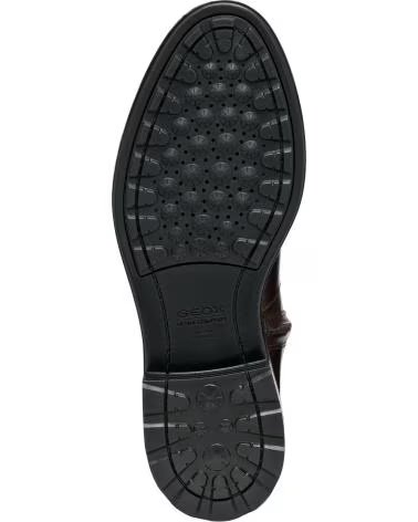 LEDERSTIEFELETTEN D56TGA 000AA D WALK PLEASURE C6024 DK COFFEE