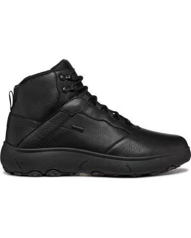 GEOX U46HFB 04654 U NEBULA GRIP B AB C9999 SCHWARZE LEDERSTIEFEL BLACK