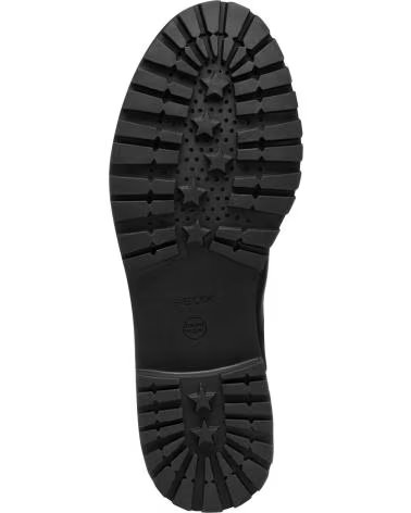 GEOX D56FTA 00046 D HOARA C9999 STIVALETTI CHELSEA IN PELLE BLACK