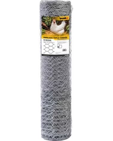 WURKO GALVANISIERTES SECHSECKGEFLECHT DRAHTGEFLECHT MULTICOLOR