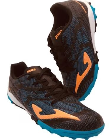 JOMA SCARPA CALCIO TURF BAMBINO EVOLUTION 2601 NERO NEGRO