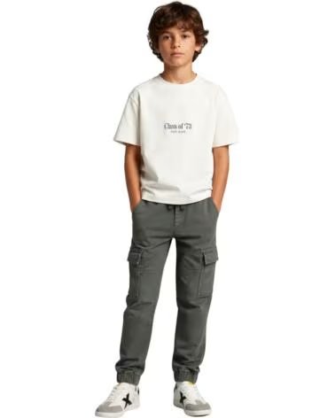PEPE JEANS KINDER CARGO HOSE GRÜN VERDE