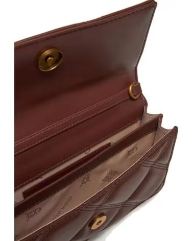 SAC À MAIN ET BANDOULIÈRE STEVE MADDEN SM13001604CHO MATELASSÉ MARRON