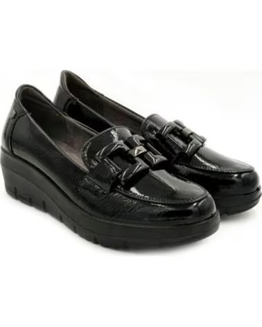 MYSOFT MOCASSINI DA DONNA 585 ZEPPA NERO NEGRO
