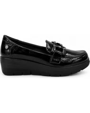 MYSOFT MOCASSINI DA DONNA 585 ZEPPA NERO NEGRO