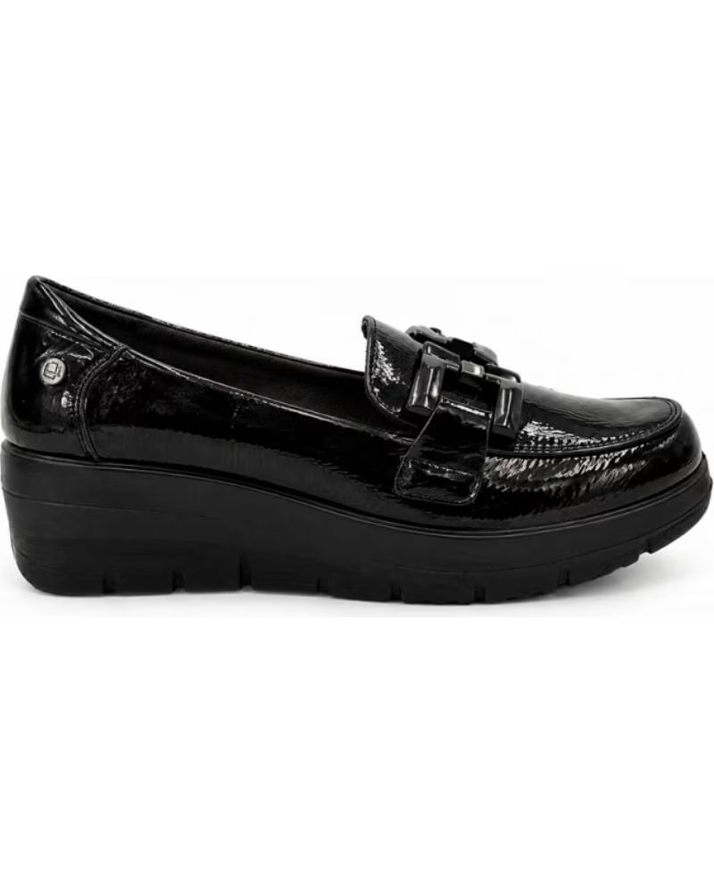 MYSOFT MOCASSINI DA DONNA 585 ZEPPA NERO NEGRO