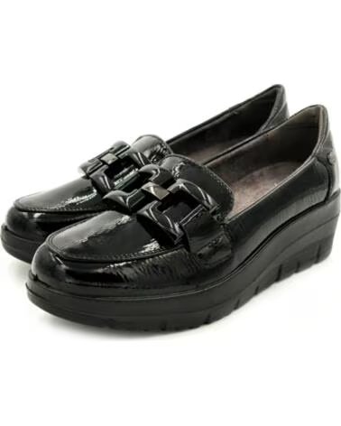 MYSOFT MOCASSINI DA DONNA 585 ZEPPA NERO NEGRO