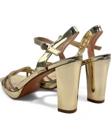 TIMBOS SANDALO TACCO FESTA DONNA 133737 ORO AMARILLO