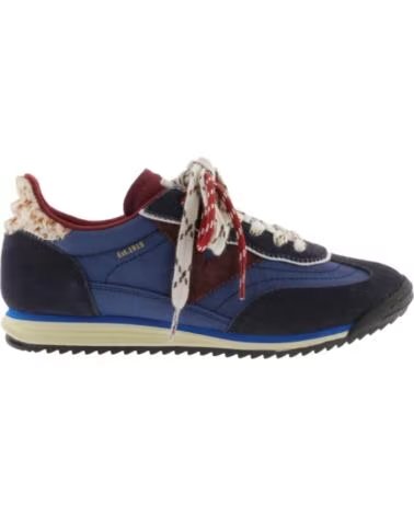 VICTORIA SNEAKERS SATURNO CROSTA DI CUOIO E NYLON 1158115 BLU MARINO AZUL