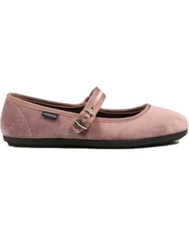 VICTORIA BALLERINE DONNA ODA MERCEDES VELLUTO ROSA
