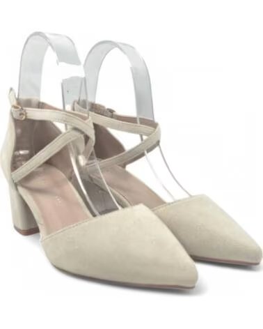 TIMBOS SCARPE CON TACCO DONNA BEIGE 133741