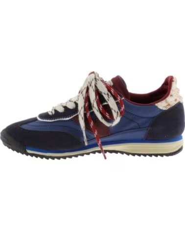 VICTORIA SNEAKERS SATURNO CROSTA DI CUOIO E NYLON 1158115 BLU MARINO AZUL