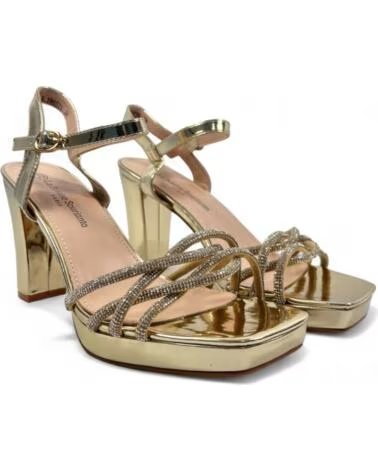 TIMBOS SANDALO TACCO FESTA DONNA 133737 ORO AMARILLO
