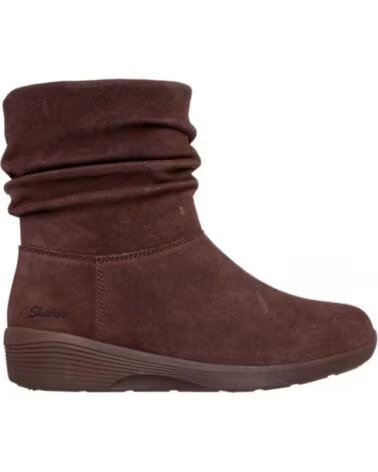SKECHERS STIVALETTI BASSI DONNA ARYA FASHIONISTA MARRONE MARRóN