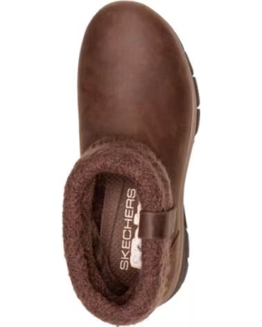 SKECHERS STIVALETTI BASSI DONNA EASY GOING - COZY WEATHER 4 MARRóN